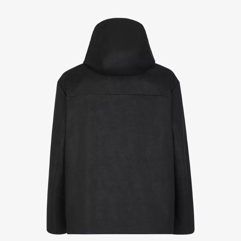 Fendi Mantel Und Oberbekleidung<Parka Aus Stoff In Schwarz