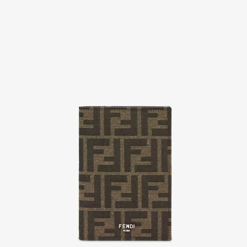 Fendi Kartenetuis<Passhulle Aus Ff-Stoff In Braun