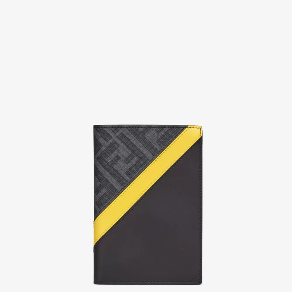 Fendi Kartenetuis<Passhulle Aus Stoff In Grau