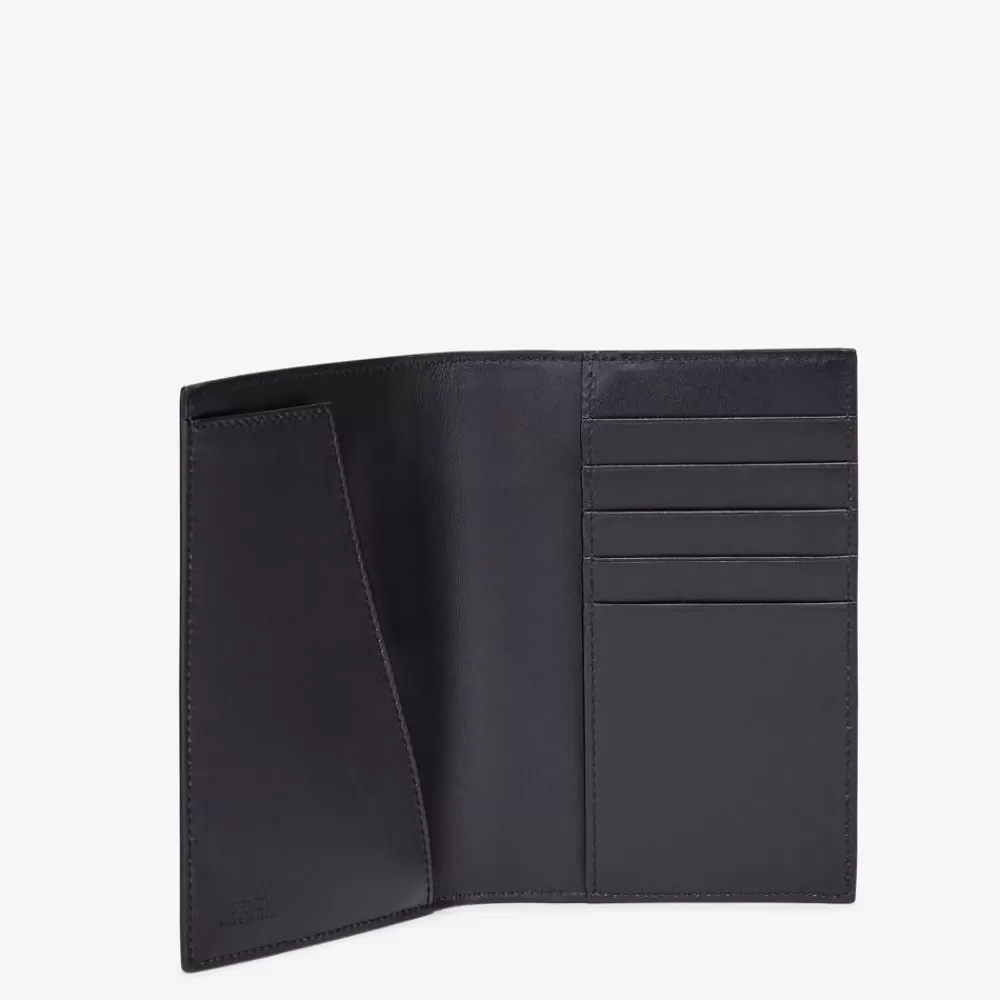Fendi Kartenetuis<Passhulle Aus Stoff In Grau