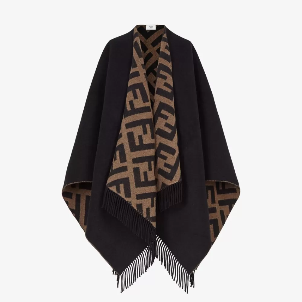 Fendi Schals Und Ponchos<Poncho Aus Wolle Und Kaschmir Mehrfarbig
