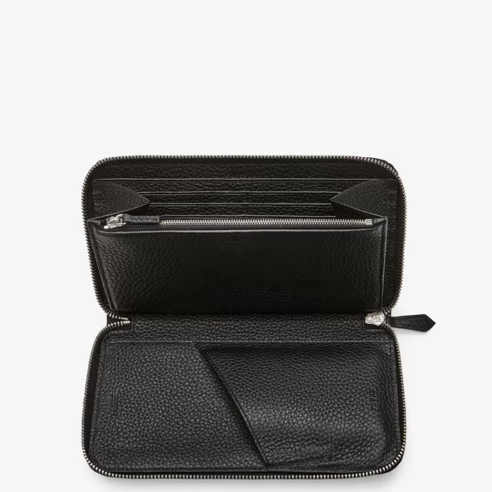 Fendi Portemonnaies<Portemonnaie Aus Alligatorleder In Schwarz