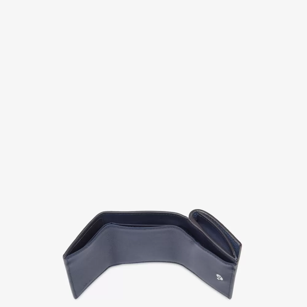 Fendi Portemonnaies<Portemonnaie Aus Leder In Blau