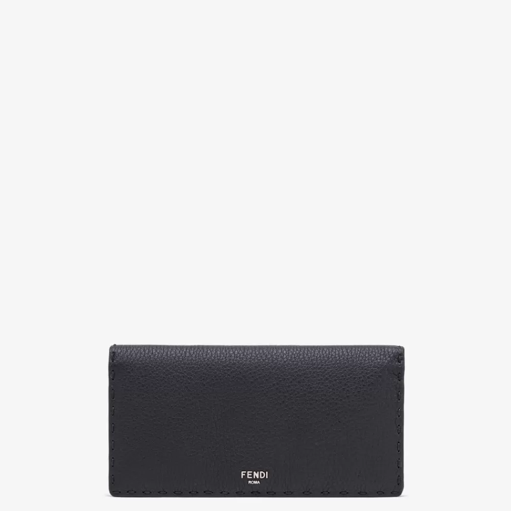 Fendi Portemonnaies<Portemonnaie Aus Leder In Schwarz