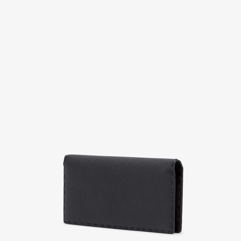 Fendi Portemonnaies<Portemonnaie Aus Leder In Schwarz