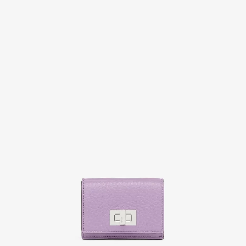 Fendi Portemonnaies<Portemonnaie Aus Leder In Violett