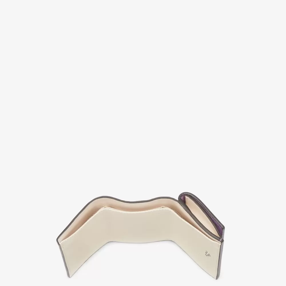 Fendi Portemonnaies<Portemonnaie Aus Leder In Violett