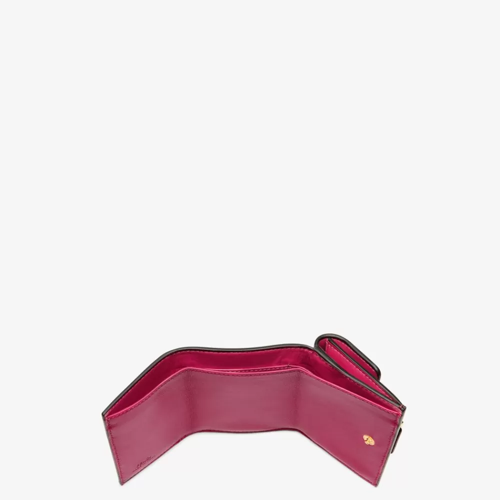 Fendi Portemonnaies<Portemonnaie Aus Nappaleder In Fuchsia