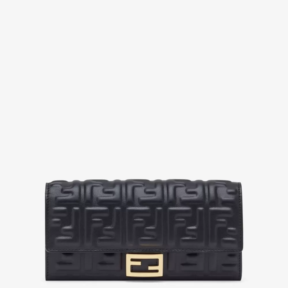 Fendi Portemonnaies<Portemonnaie Aus Nappaleder In Schwarz