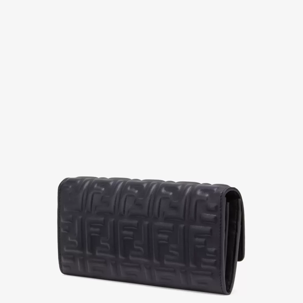 Fendi Portemonnaies<Portemonnaie Aus Nappaleder In Schwarz