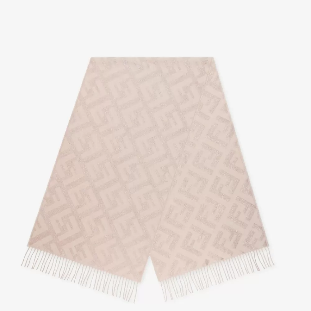 Fendi Schals Und Ponchos<Schal Aus Kaschmir In Rosa