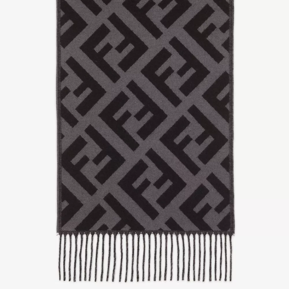 Fendi Schals<Schal Aus Kaschmir In Schwarz