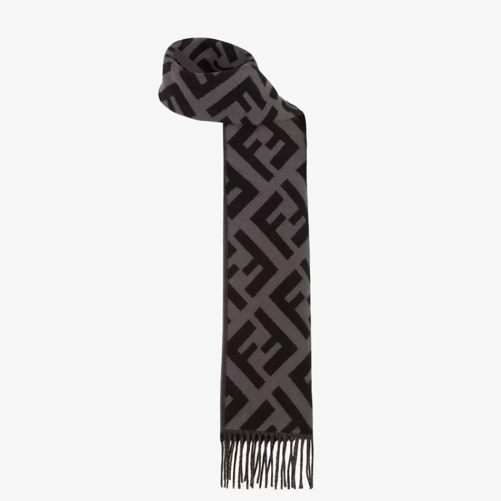 Fendi Schals<Schal Aus Kaschmir In Schwarz