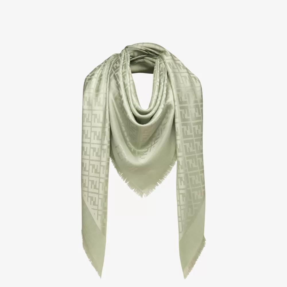 Fendi Schals Und Ponchos<Schal Aus Lurex In Grun
