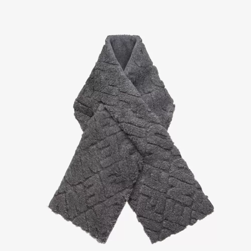 Fendi Schals Und Ponchos<Schal Aus Wolle In Dunkelgrau