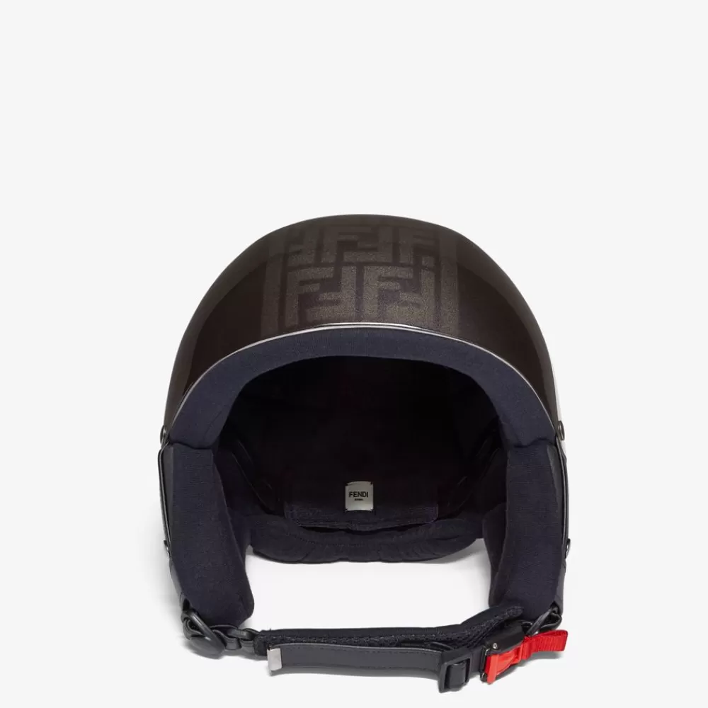 Fendi Skiwear<Schwarzer Helm