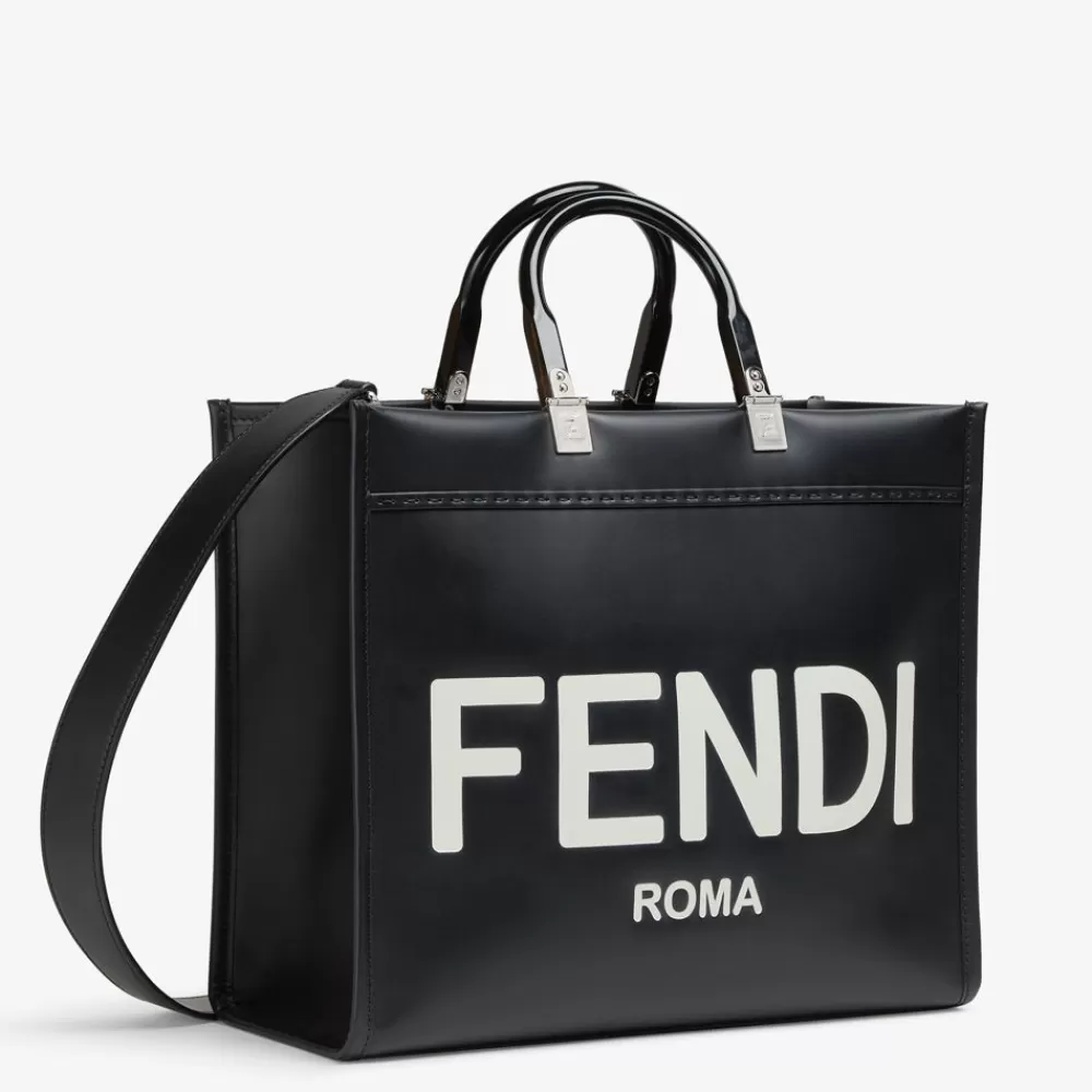 Fendi Shopper-Taschen<Shopper Aus Leder In Schwarz