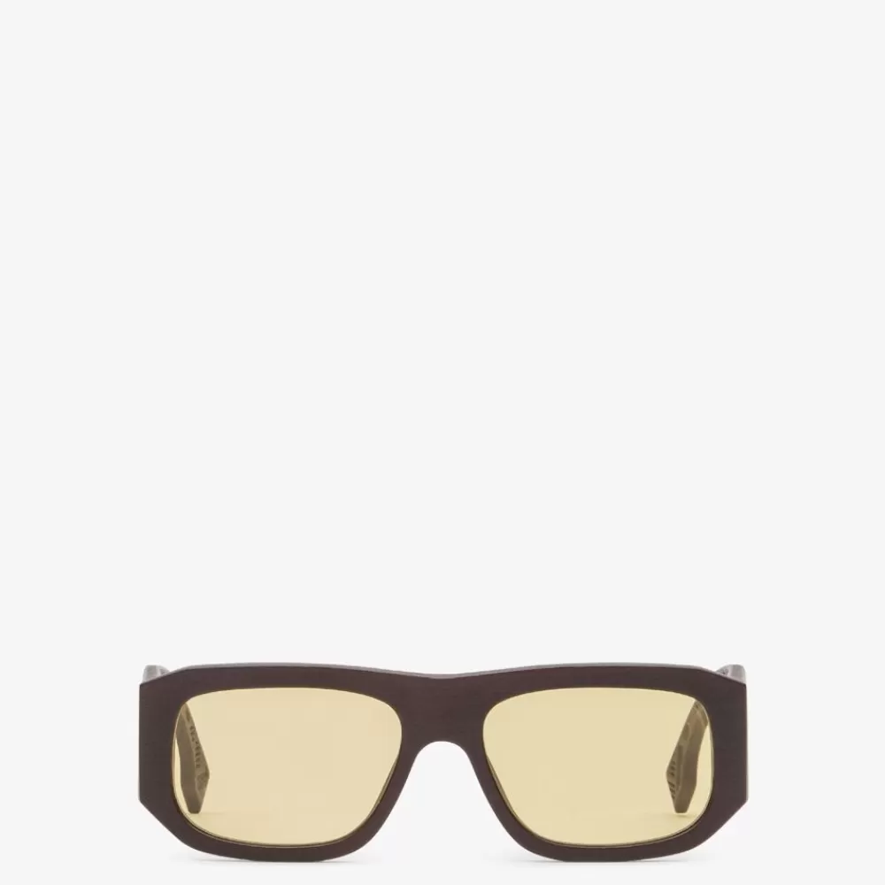 Fendi Sonnenbrillen<Sonnenbrille Aus Acetat In Braun