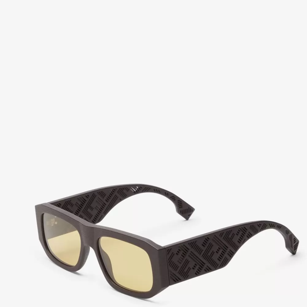 Fendi Sonnenbrillen<Sonnenbrille Aus Acetat In Braun