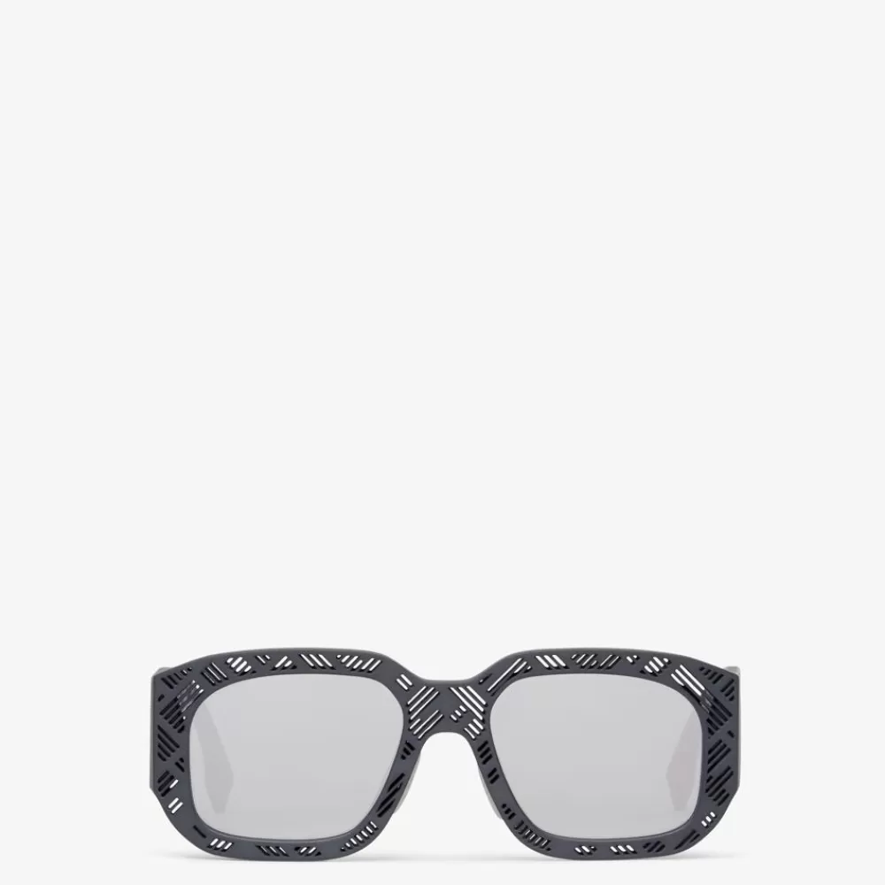 Fendi Sonnenbrillen<Sonnenbrille Aus Acetat In Grau