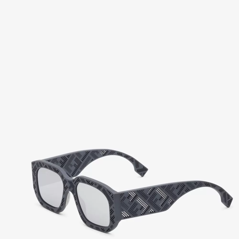 Fendi Sonnenbrillen<Sonnenbrille Aus Acetat In Grau