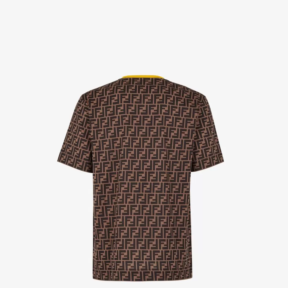 Fendi Sweatshirts<Sweatshirt Aus Baumwolle In Braun