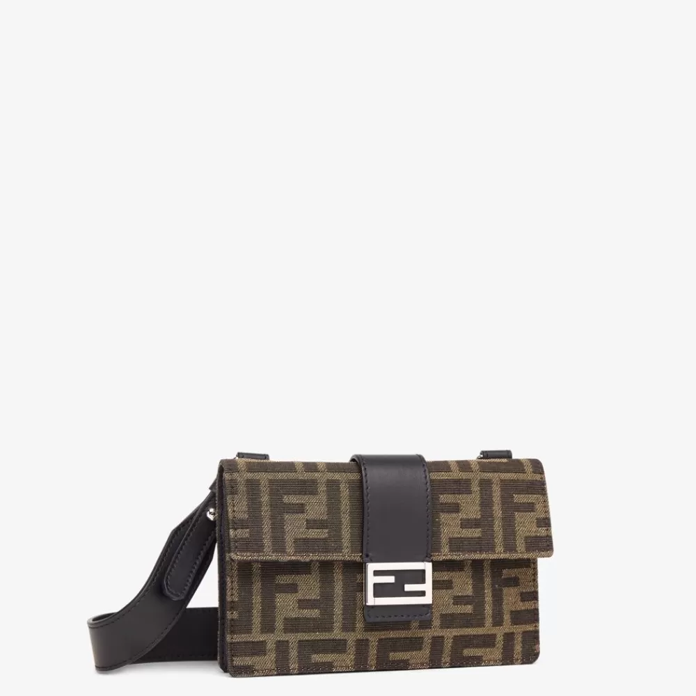 Fendi Pochettes Und Handyhullen<Tasche Aus Ff-Jacquard