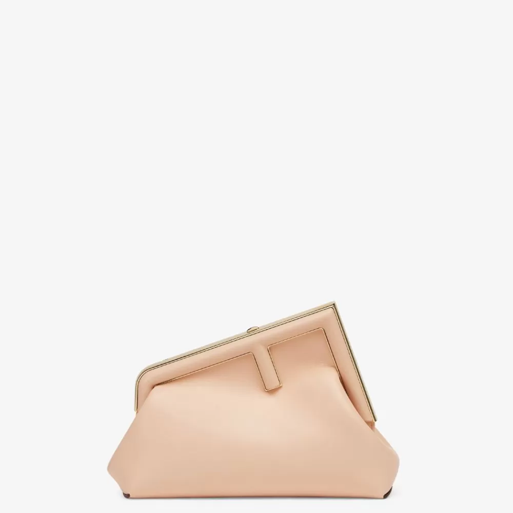 Fendi Clutches & Pochetten<Tasche Aus Leder In Rosa
