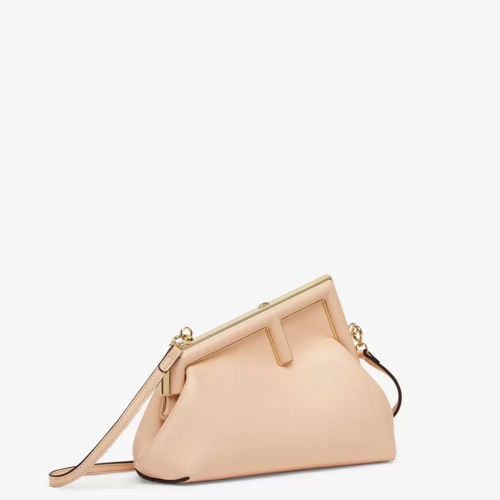Fendi Clutches & Pochetten<Tasche Aus Leder In Rosa