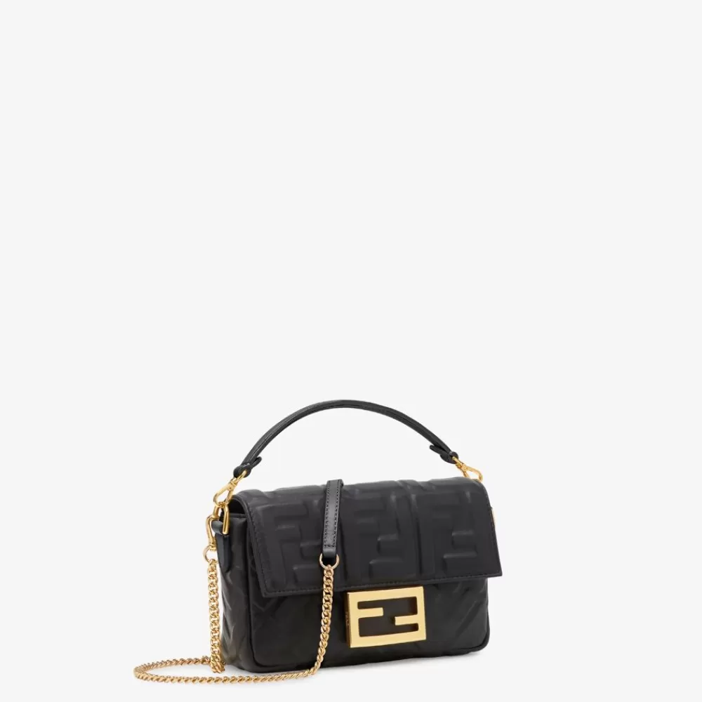Fendi Boston Bags<Tasche Aus Leder In Schwarz