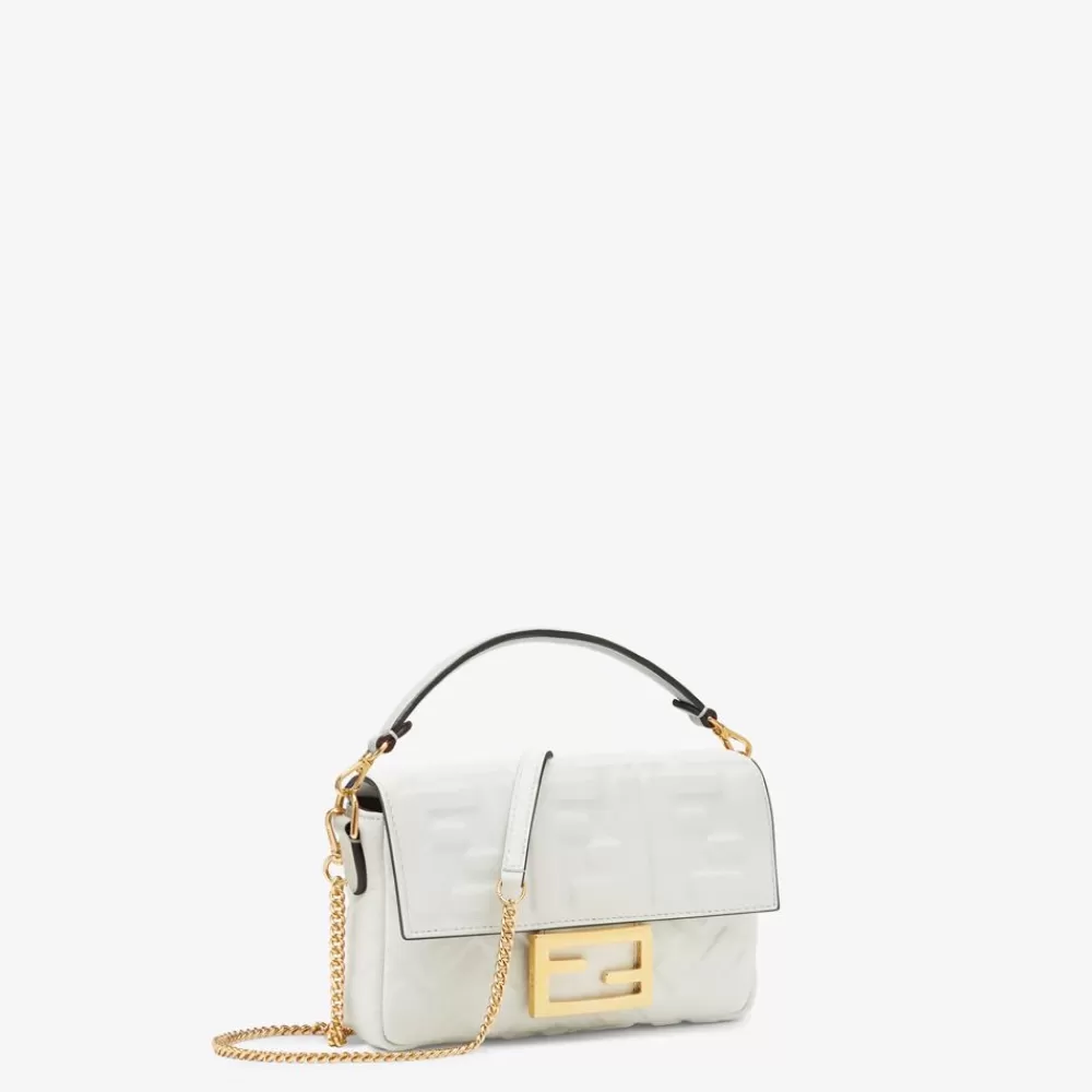 Fendi Clutches & Pochetten<Tasche Aus Leder In Weis
