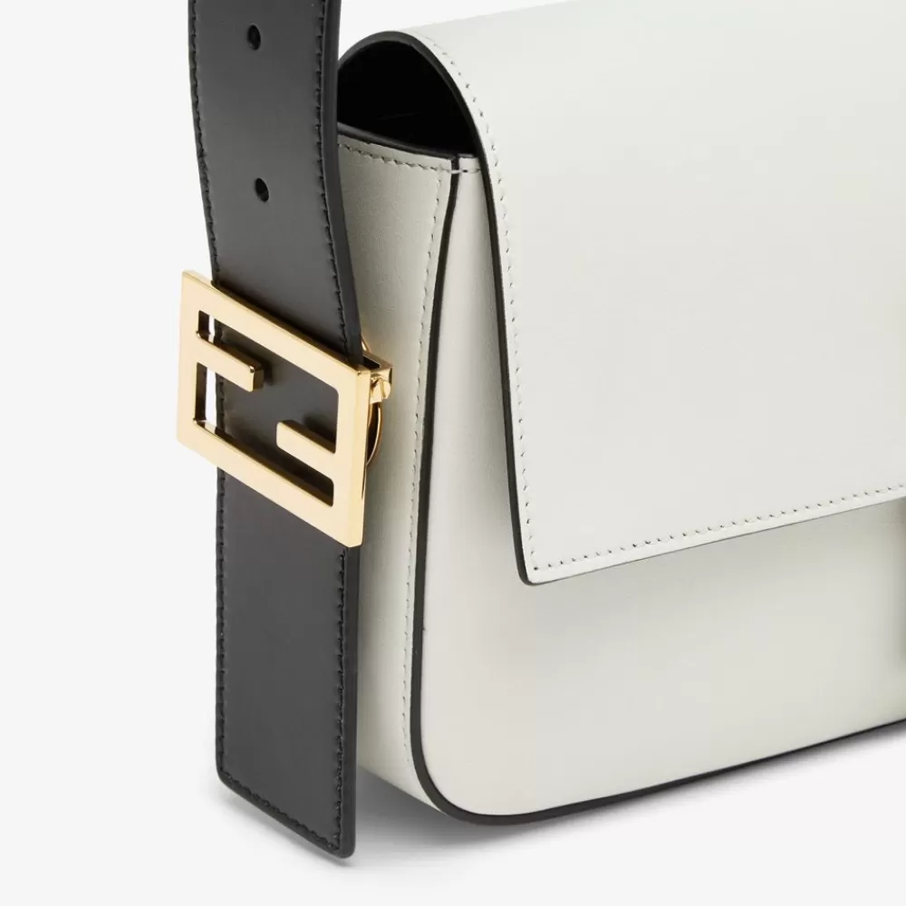 Fendi Schulter- Und Crossbody-Taschen<Tasche Aus Leder Mit Colorblock-Design In Schwarz Und Weis