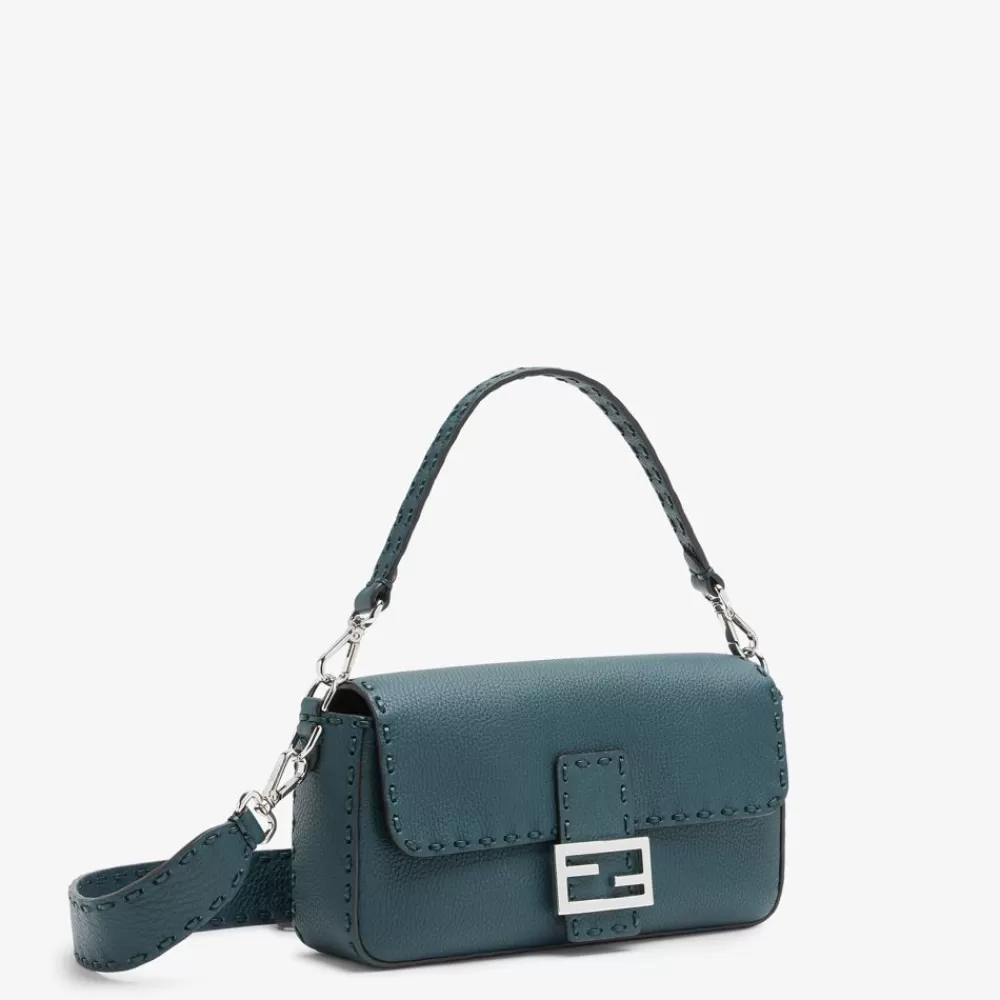 Fendi Schulter- Und Crossbody-Taschen<Tasche Selleria In Dunkelgrun Mit Macro-Nahten
