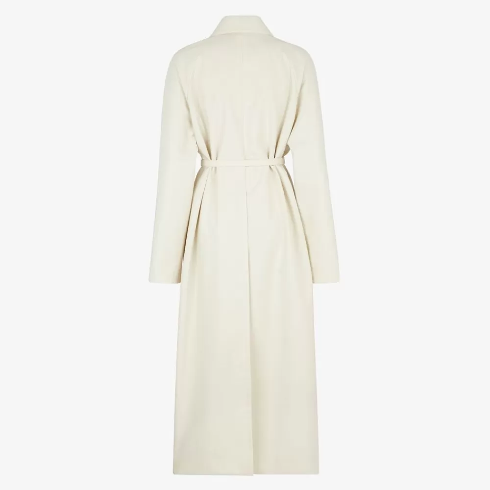 Fendi Mantel Und Oberbekleidung<Trenchcoat Aus Stoff In Weis