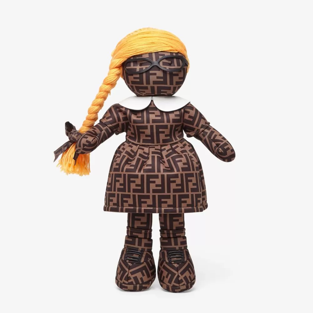 Fendi Accessoires<Upgecycelte Kollektor-Puppe Mit Ff Aus Neopren