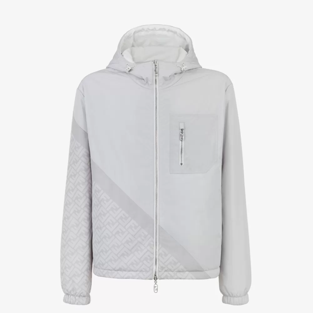 Fendi Sportbekleidung<Windjacke Aus Nylon In Grau